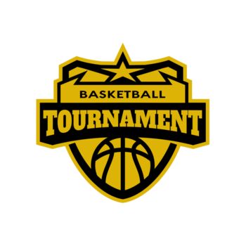 Tournament Basketball logo template 02 Thumbnail