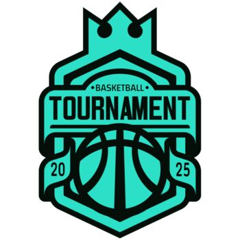 Tournament Basketball logo template 03 Thumbnail