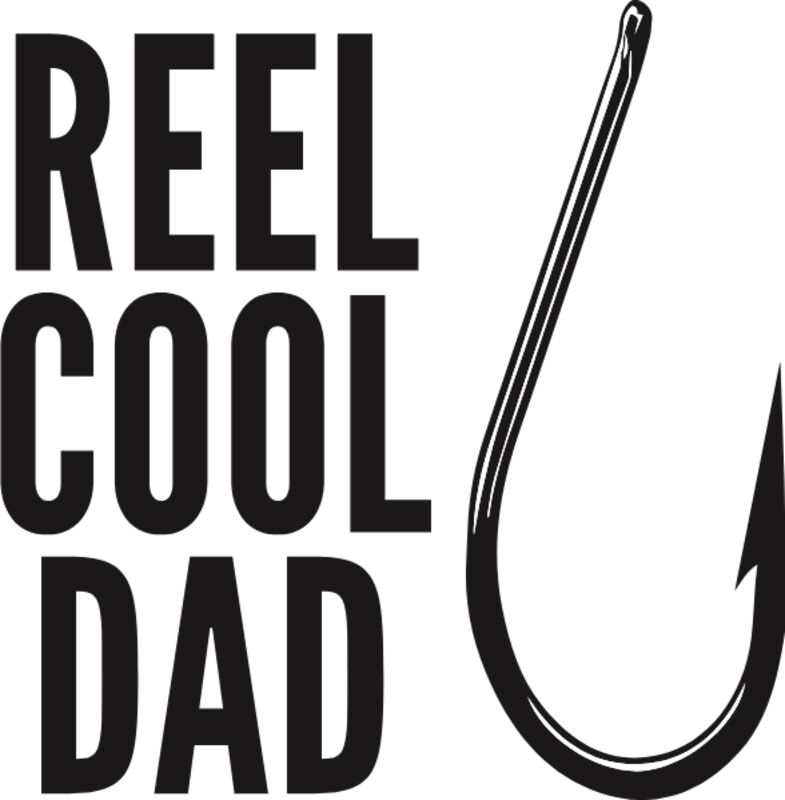 Reel Cool Dad Printpoppa  Auckland T-Shirt Print on Demand Specialists